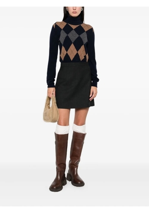 Antonelli Irish Coffee mini skirt - Grey