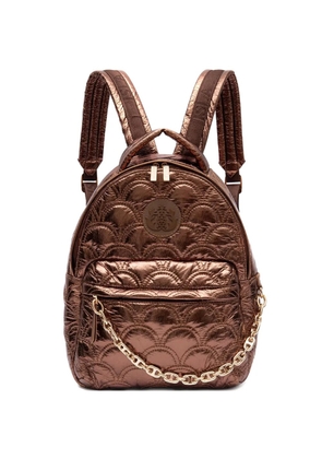 Isla quilted backpack - Brown