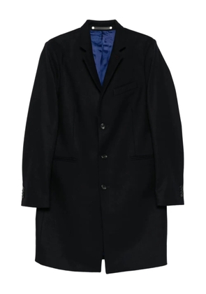 Paul Smith three-button wool-blend coat - Black