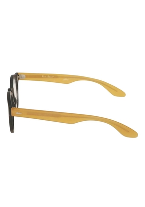 Kador Robin round-frame glasses - Black