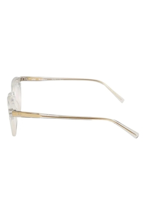 Kador Chylin round-frame glasses - White