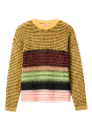 La DoubleJ round-neck sweater - Brown