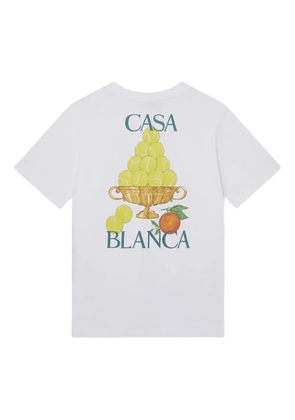 Casablanca Le Thriomphe De Tennis graphic-print T-shirt - White