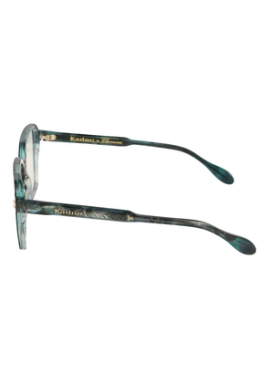 Kador Lisa Glamour geometric-frame glasses - Green