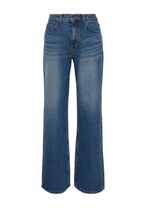 MMAM logo-patch jeans - Blue