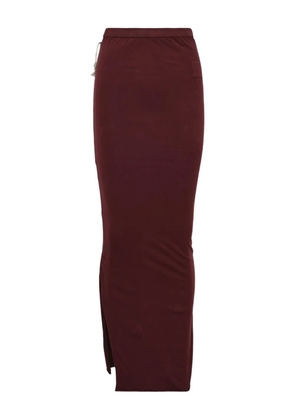 Rick Owens DRKSHDW drawstring-detail skirt - Red