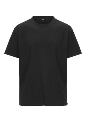 K-Way Fantome ribbed cotton T-shirt - Black