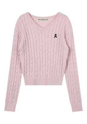 Rest&Recreation V-neck sweater - Pink