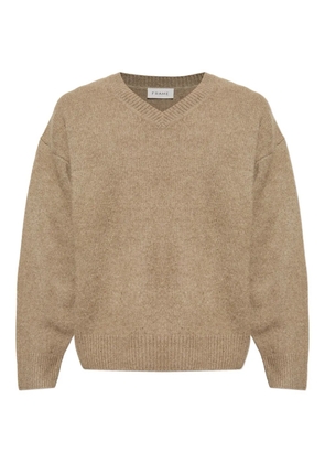 FRAME V-neck sweater - Brown