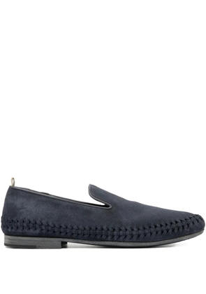 Officine Creative Nazar suede loafers - Blue