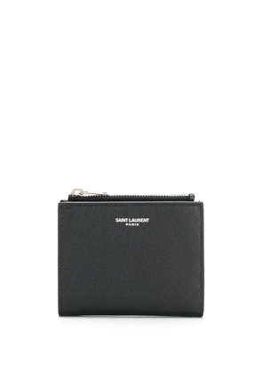 Saint Laurent zip-up wallet - Black