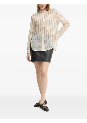 Day Birger Et Mikkelsen striped panelled shirt - Neutrals