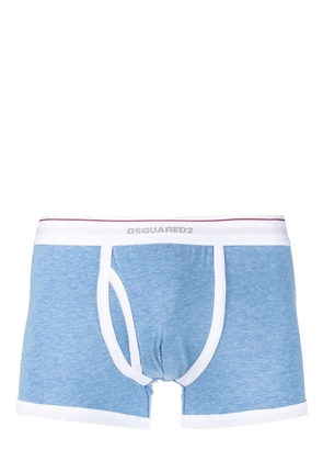 DSQUARED2 logo-waistband boxer shorts - Blue
