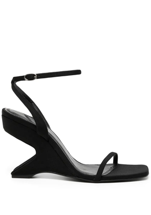 Coperni Gravity sculpted-heel sandals - Black