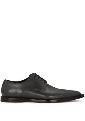 Dolce & Gabbana leather derby shoes - Black