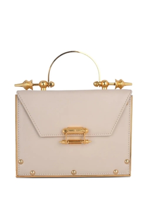 OKHTEIN Mahogany detachable chain tote bag - Neutrals