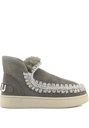 Mou New Eskimo hand-crochet boots - Grey