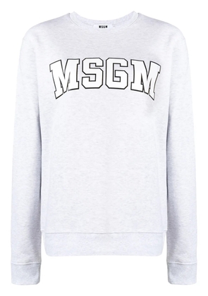 MSGM logo sweatshirt - Grey
