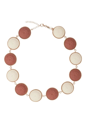 Cameo & Beyond Rosette necklace - Pink