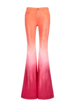 Roberto Cavalli ombre-effect flare jeans - Pink