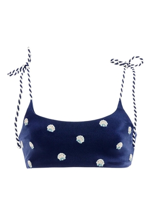 Agua Bendita Aya sereia bikini top - Blue