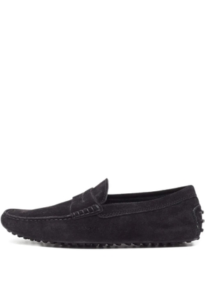 Tod's Vintage suede loafers - Black