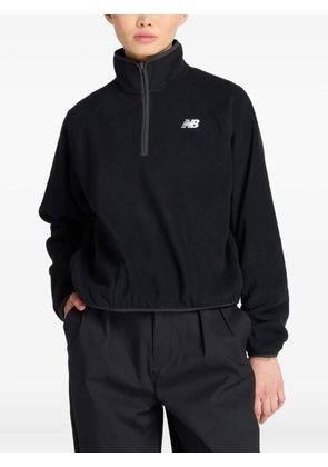 New Balance half-zip fleece sweatshirt - Black