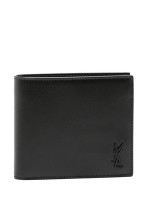 Saint Laurent Tiny Cassandre East/West wallet - Black