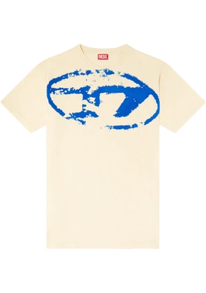 Diesel Oval-D logo t-shirt - Neutrals