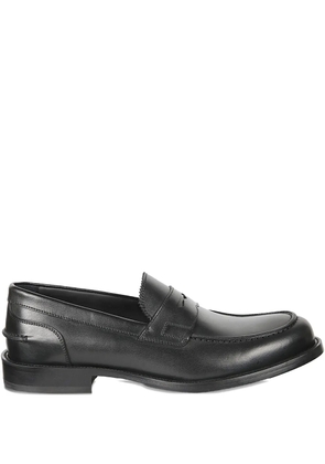 Baldinini leather loafers - Black