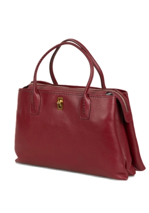 VISONA` Penelope padlock tote bag - Red