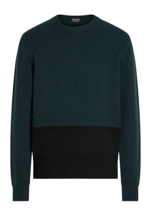 Zegna Oasi cashmere crew-neck sweater - Green