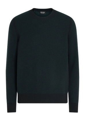 Zegna Oasi crew-neck sweater - Blue