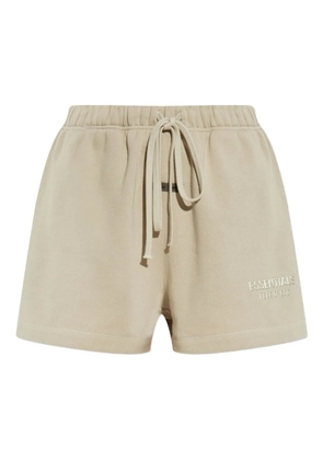 FEAR OF GOD ESSENTIALS drawstring-waist logo shorts - Grey