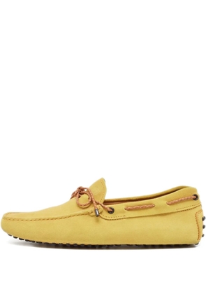 Tod's Vintage leather loafers - Yellow