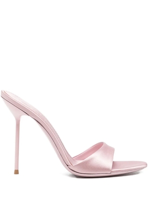 Paris Texas 105mm Lidia stiletto heeled mules - Pink