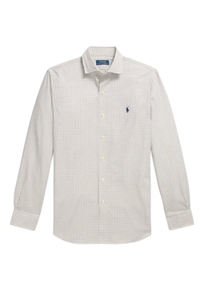 Polo Ralph Lauren checked-pattern long-sleeve shirt - Neutrals