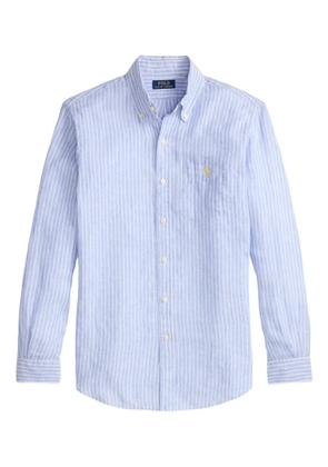 Polo Ralph Lauren button-up striped shirt - Blue