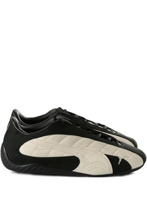 PUMA logo-embroidered sneakers - Black