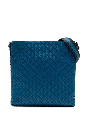 Bottega Veneta Pre-Owned 2012-2025 Nappa Intrecciato VN crossbody bag - Blue