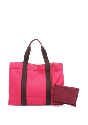 Hermès Pre-Owned 2010-2025 Canvas Sac de Plage tote bag - Pink