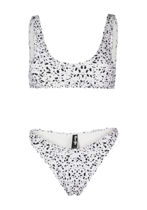Reina Olga coolio dotted bikini set - White