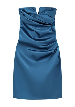CHIARA BONI La Petite Robe Arya strapless mini dress - Blue