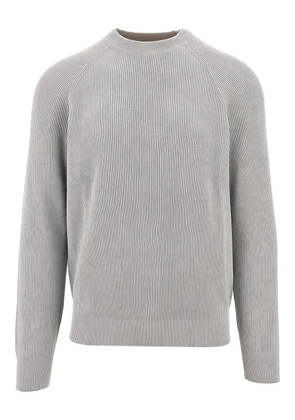 Brunello Cucinelli ribbed sweater - Grey
