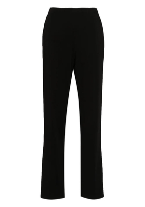 Forte Forte high-rise tapered-leg trousers - Black
