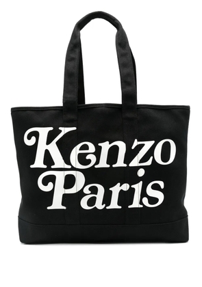 Kenzo large logo-print tote bag - Black