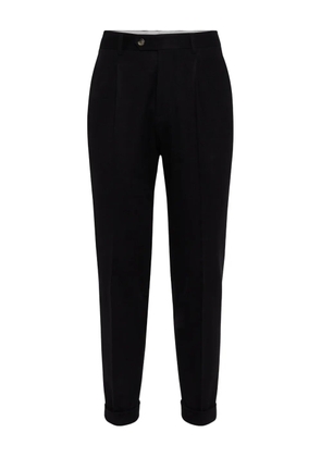 Brunello Cucinelli flannel trousers - Black