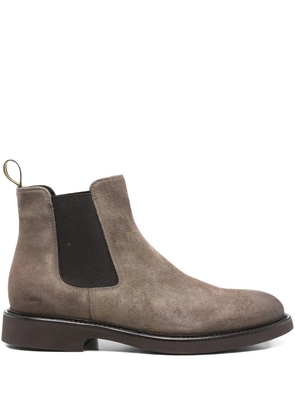 Doucal's suede Chelsea boots - Brown