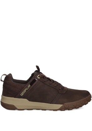 caterpillar Hex Ready leather lace-up sneakers - Brown