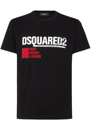 DSQUARED2 logo-print T-shirt - Black